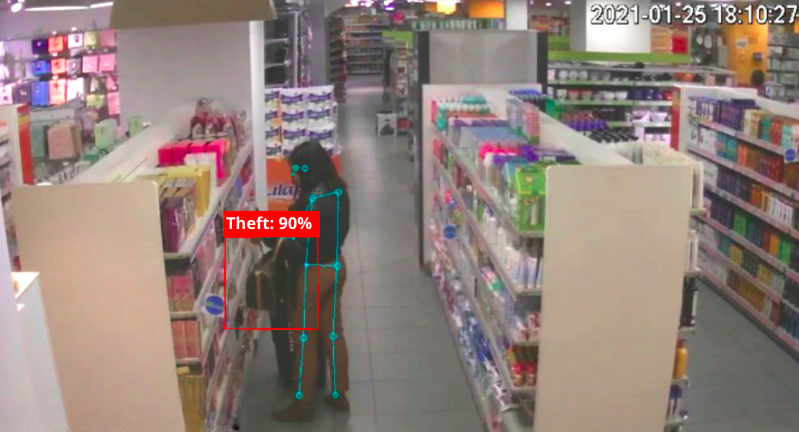 Theft/Shoplifting Detection
